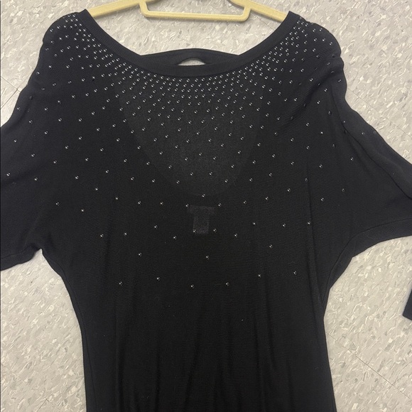 Cache black studded sweater - Picture 7 of 7